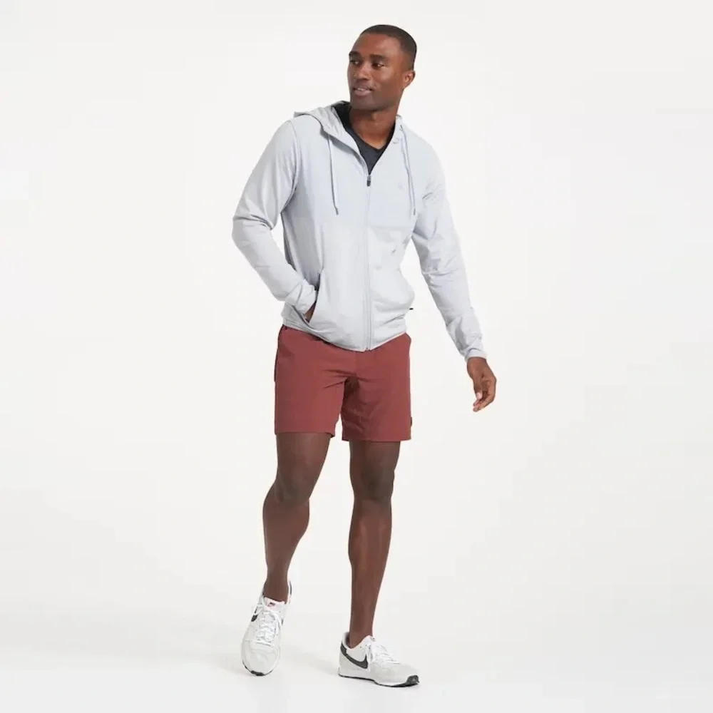 NWT VUORI MEN'S SUNDAY ELEMENT JACKET PLATINUM‎ HEATHER